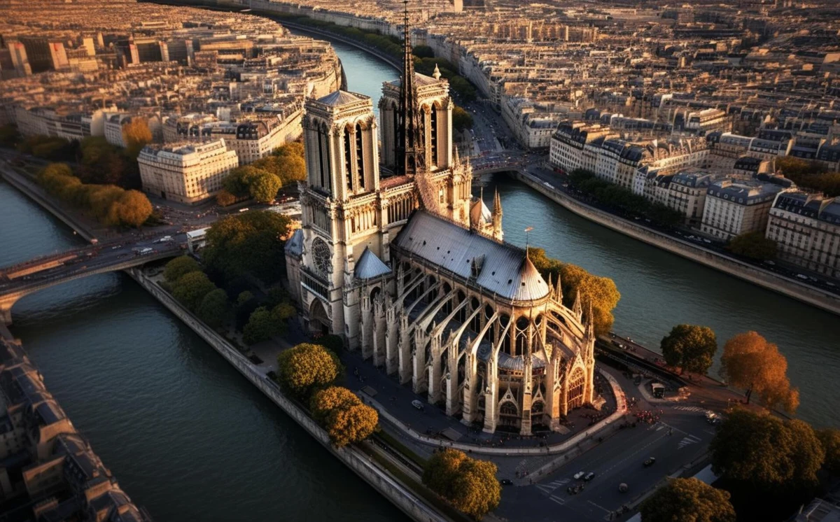 Incêndio na Catedral de Notre-Dame, em Paris, aconteceu a 15 de abril de 2019