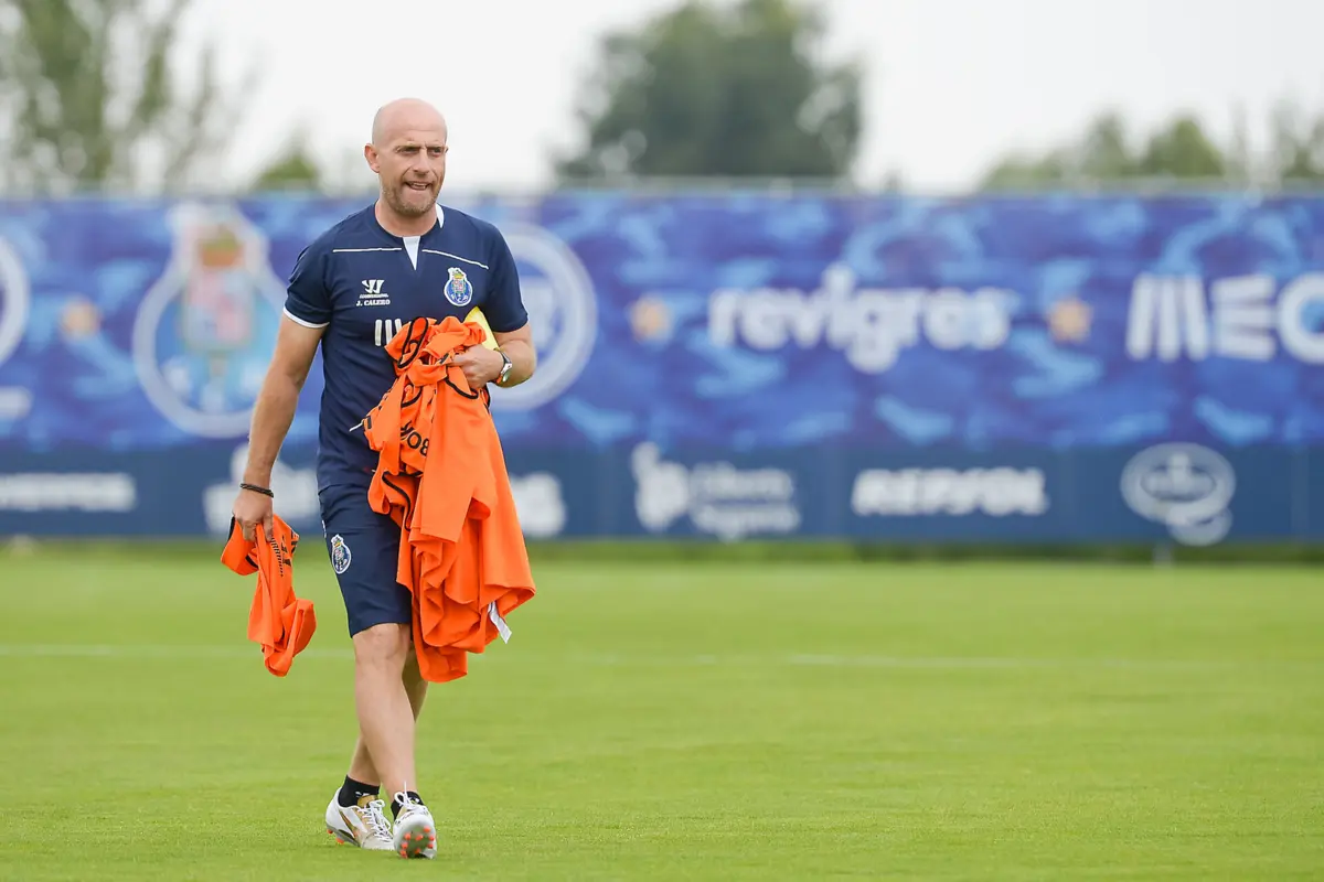 Julián Calero nos tempos do F. C. Porto