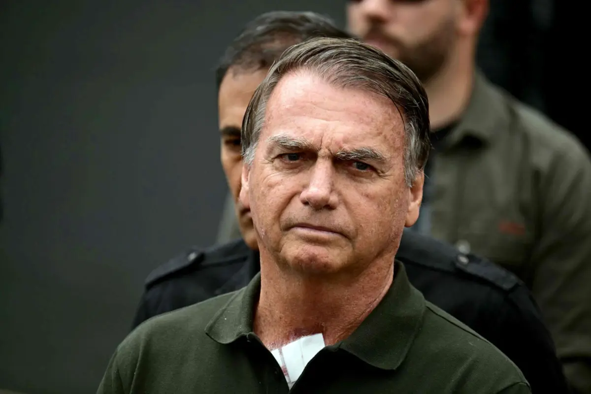 O ex-presidente brasileiro Jair Bolsonaro