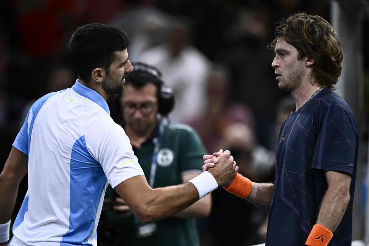 Djokovic eliminou Rublev nas meias-finais