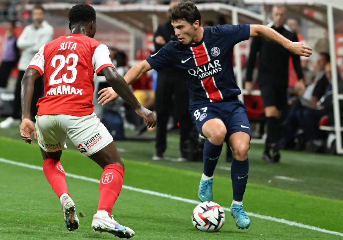 João Neves causou impacto imediato no meio-campo do PSG