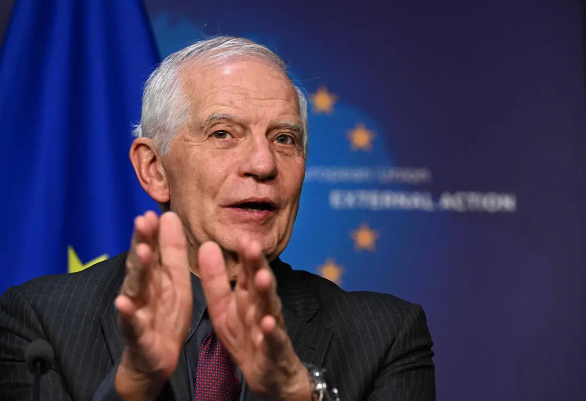 O alto representante da União Europeia para os Negócios Estrangeiros, Josep Borrell