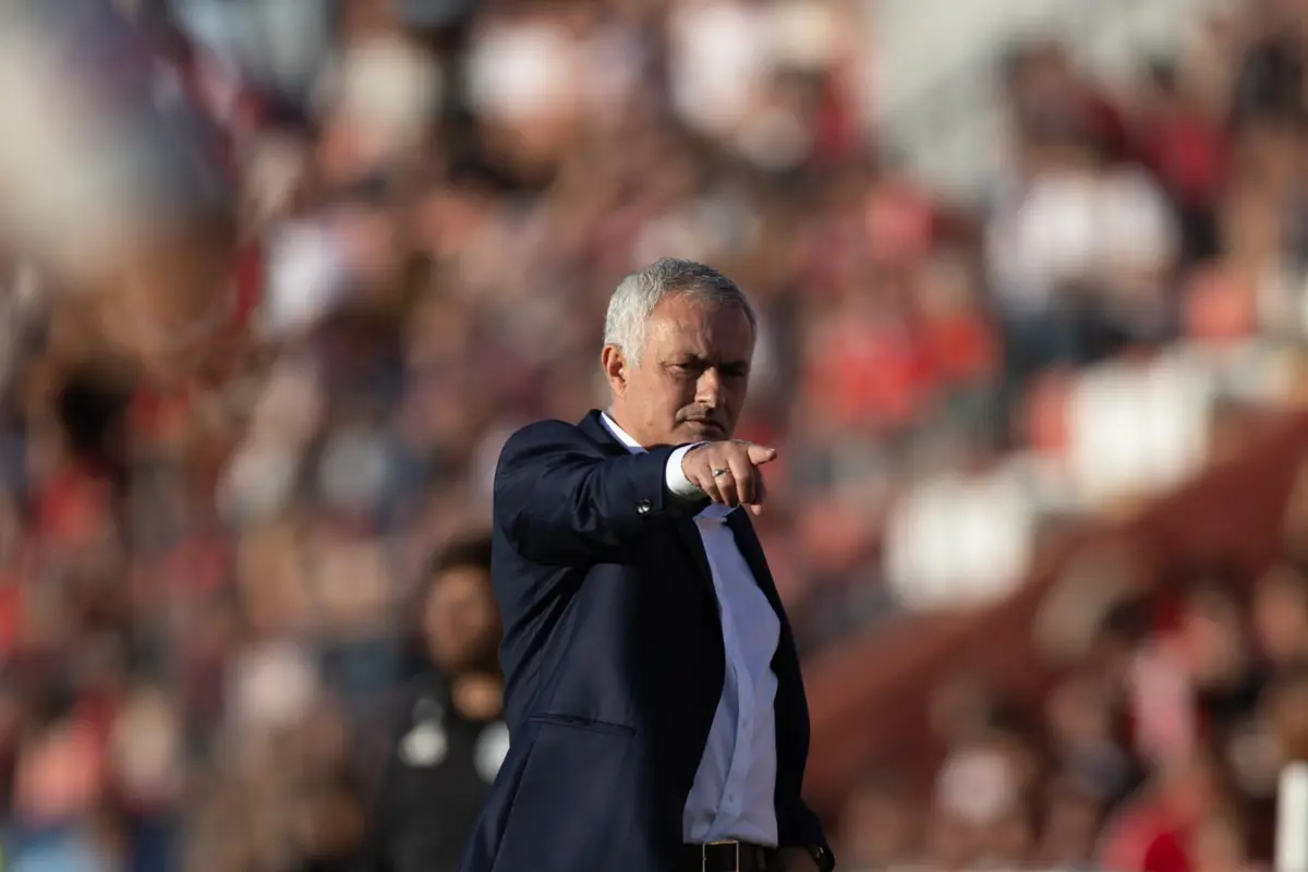 José Mourinho, treinador do Benfica