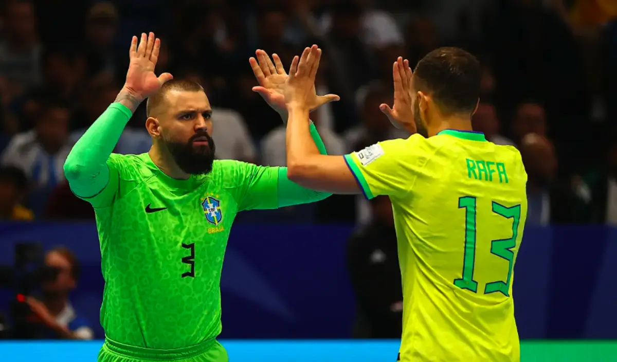 O guarda-redes Willian e Rafa foram determinantes para o título brasileiro