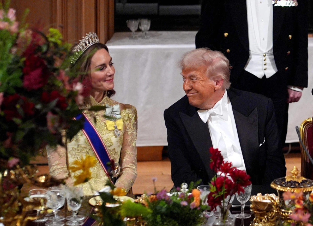 Trump fez uma série de elogios ao monarca britânico e ao amor pela sua pátria