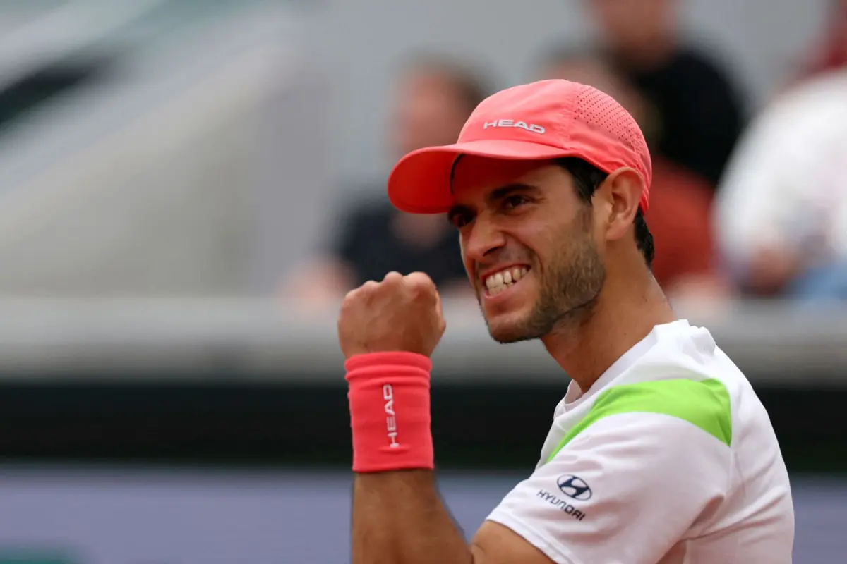 Nuno Borges alcançou uma das maiores vitórias da carreira na segunda ronda de Roland Garros