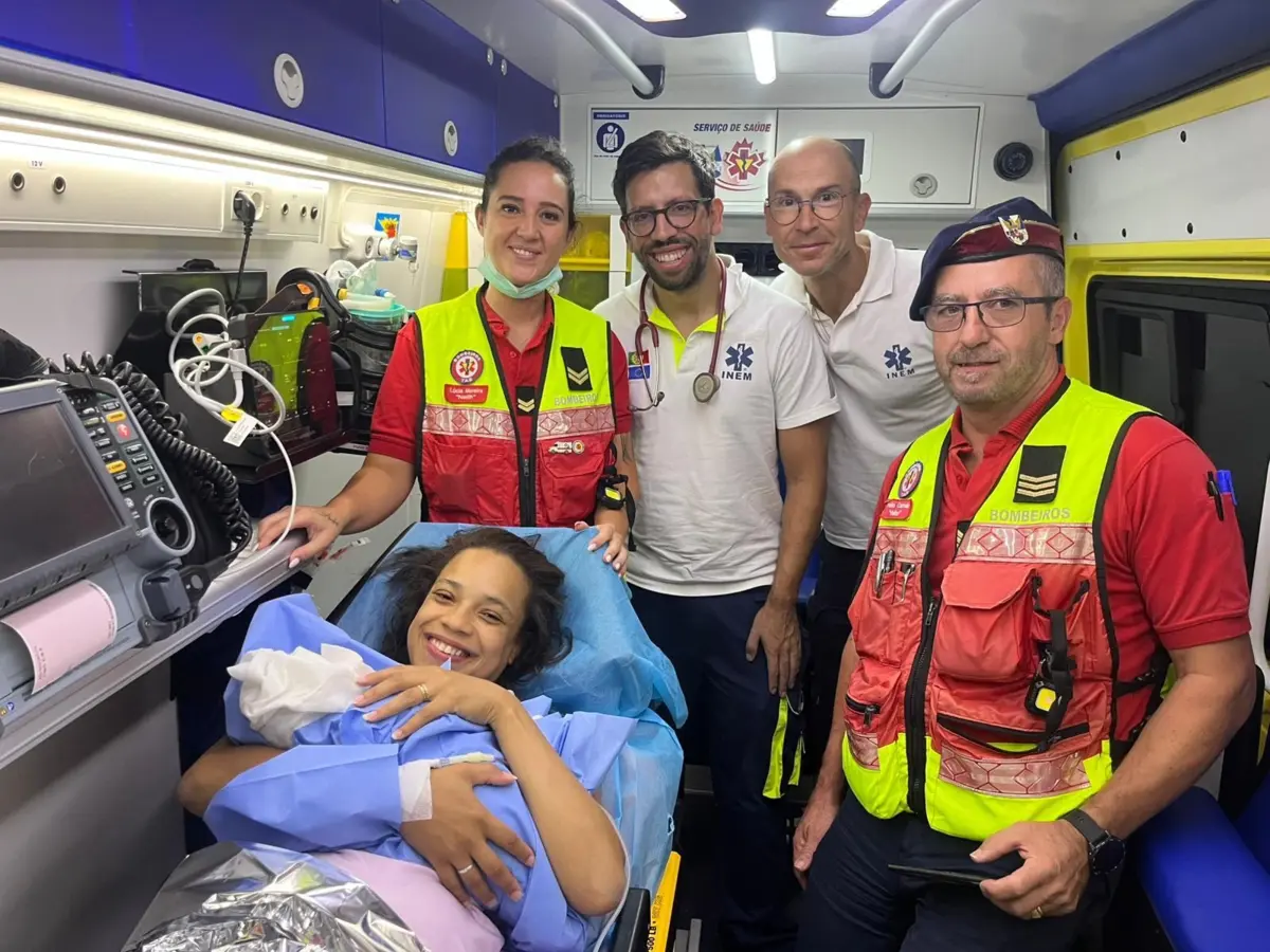 Matilde nasceu às 39 semanas e 5 dias