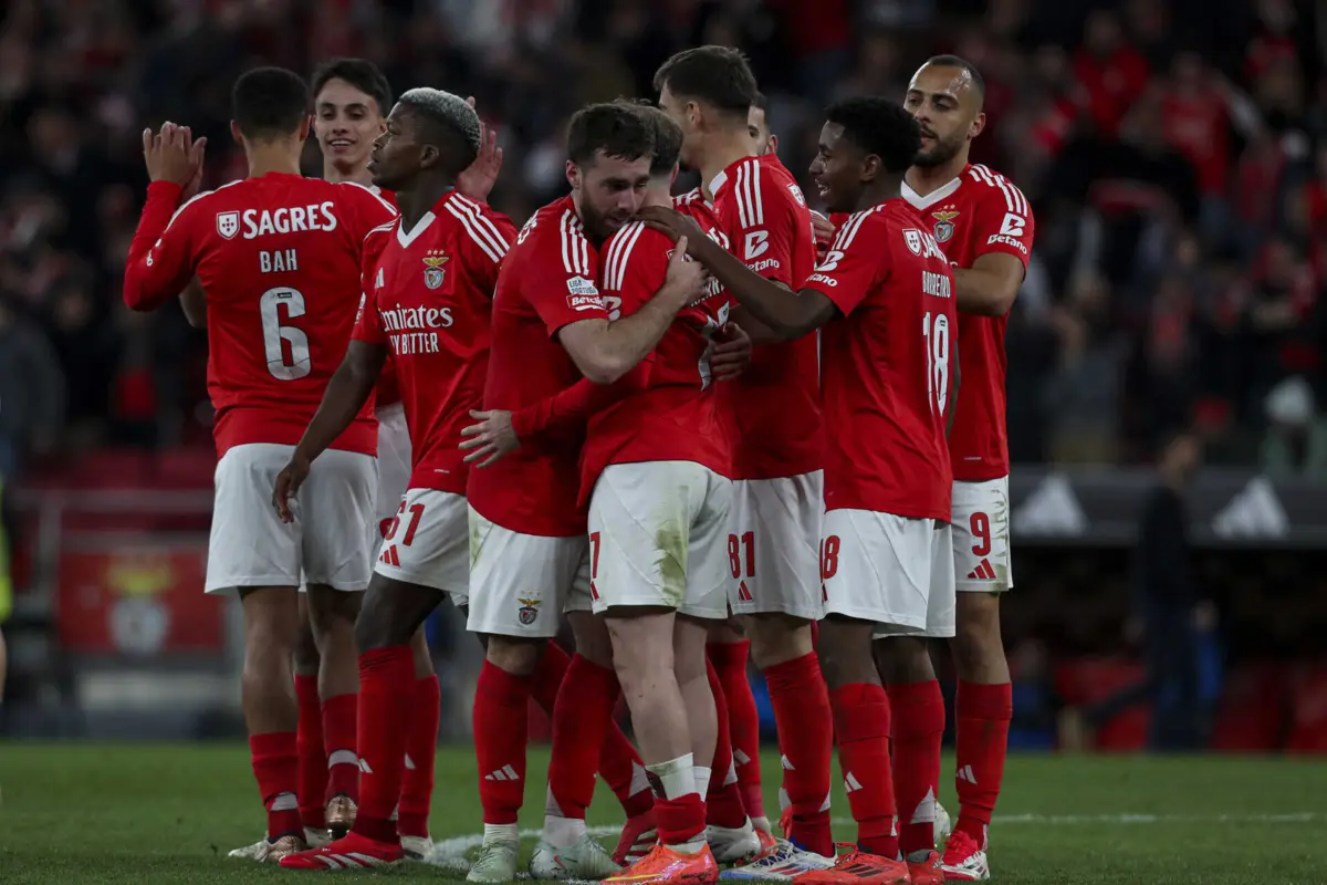 Os encarnados seguem no 15.º lugar com 10 pontos