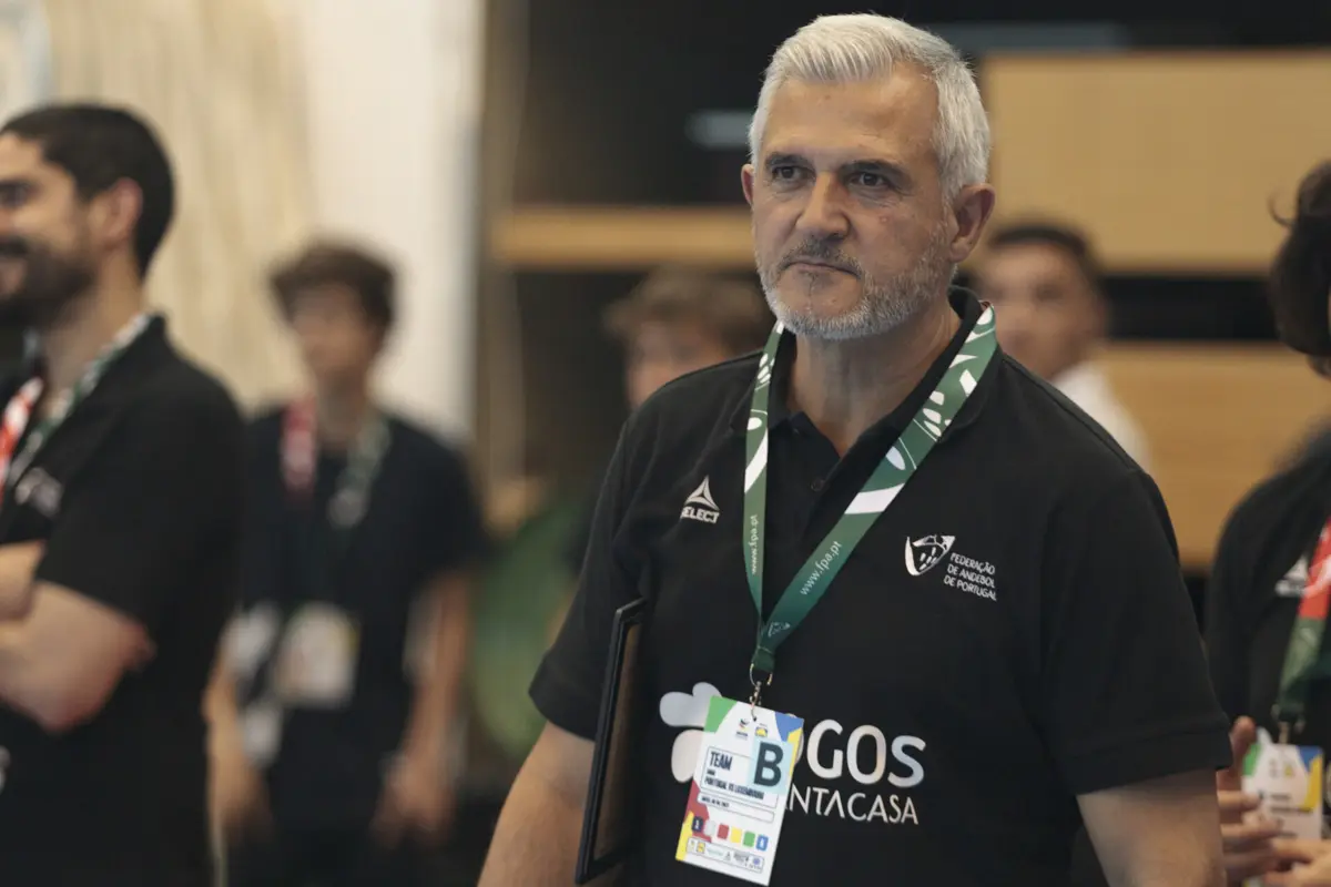 Paulo Jorge Pereira, selecionador nacional de andebol