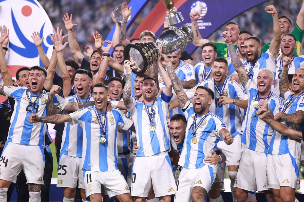 Argentina soma 16.º título da Copa América e segundo consecutivo ao bater Colômbia