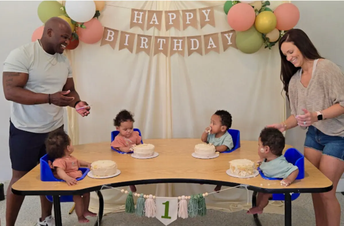 Todos os irmãos nasceram com peso abaixo dos 650 gramas