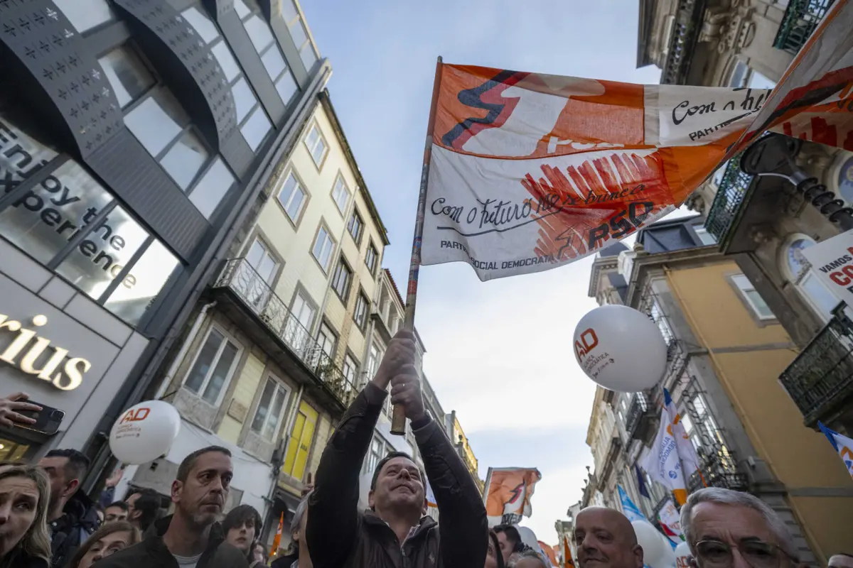 Candidato da AD passou últimos dias a pedir o voto aos indecisos