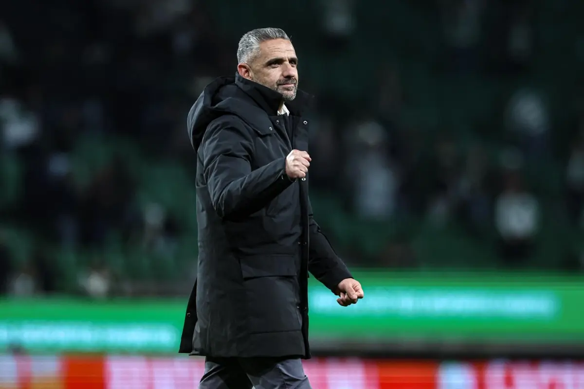 Rui Borges, treinador do Sporting