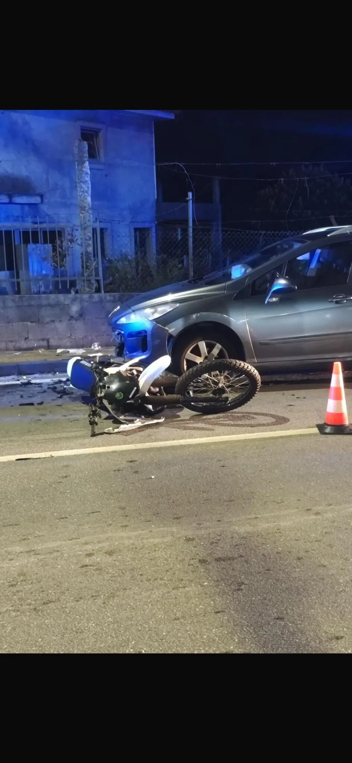 O alerta foi dado às 22.28 horas