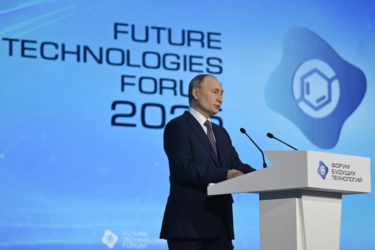 Putin no Fórum das Tecnologias do Futuro