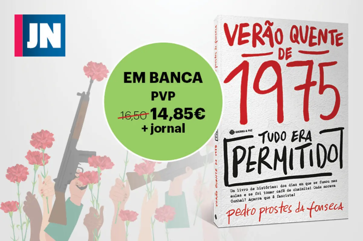 Imagem de contexto do artigo JN lança o livro "Verão Quente de 1975, Tudo era permitido"