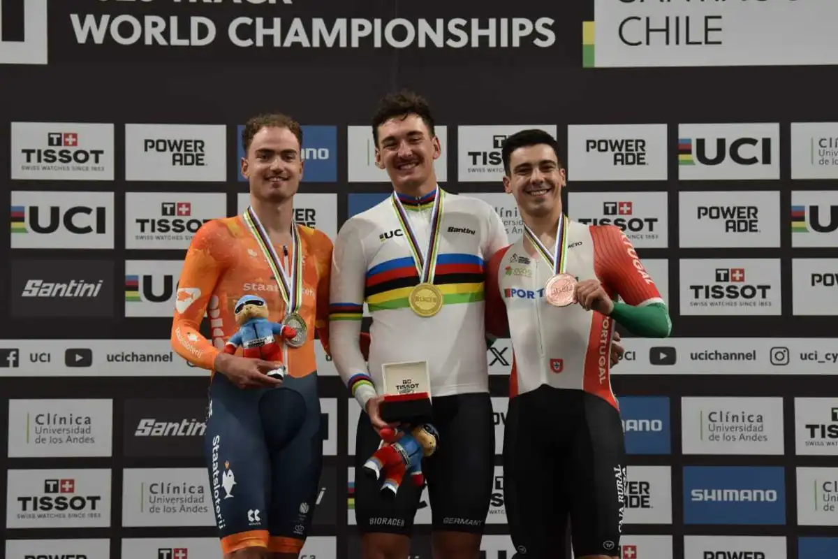 Esta foi a terceira medalha em Mundiais para Iúri Leitão