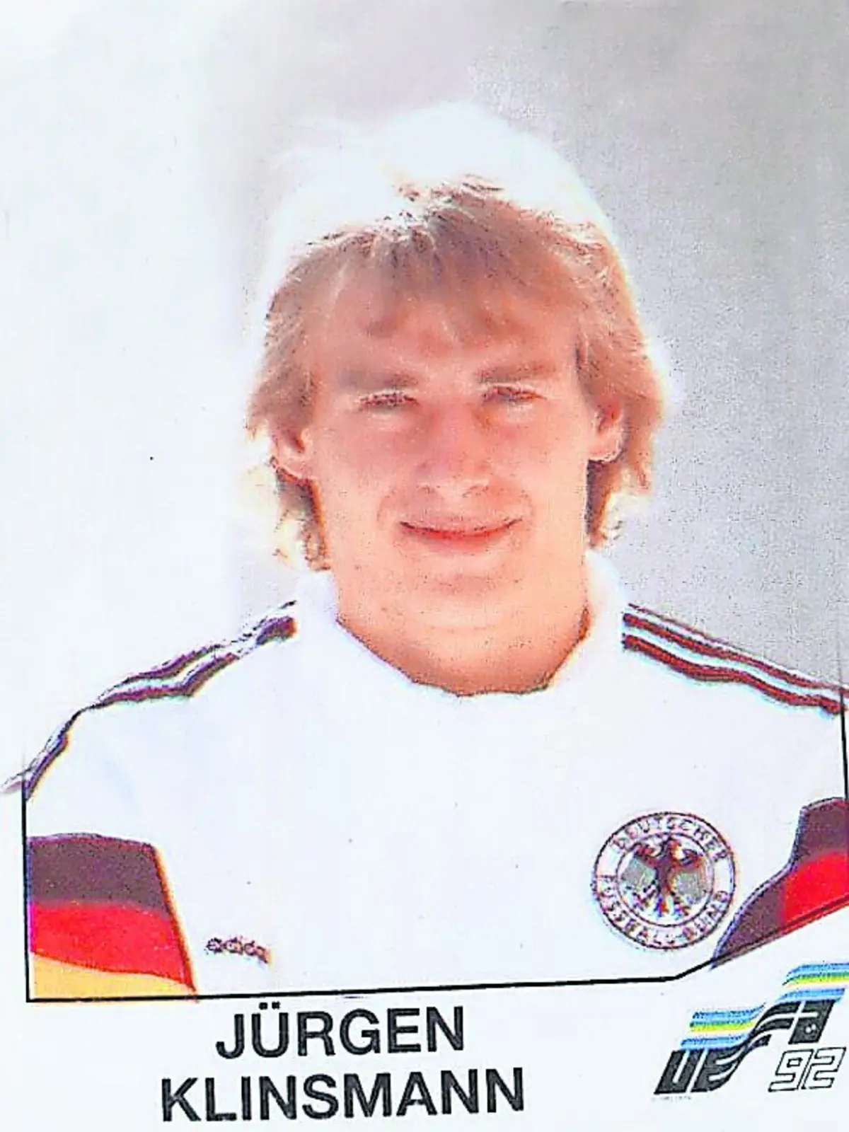 Klinsmann marca 19 golos em sete fases finais. É muita fruta