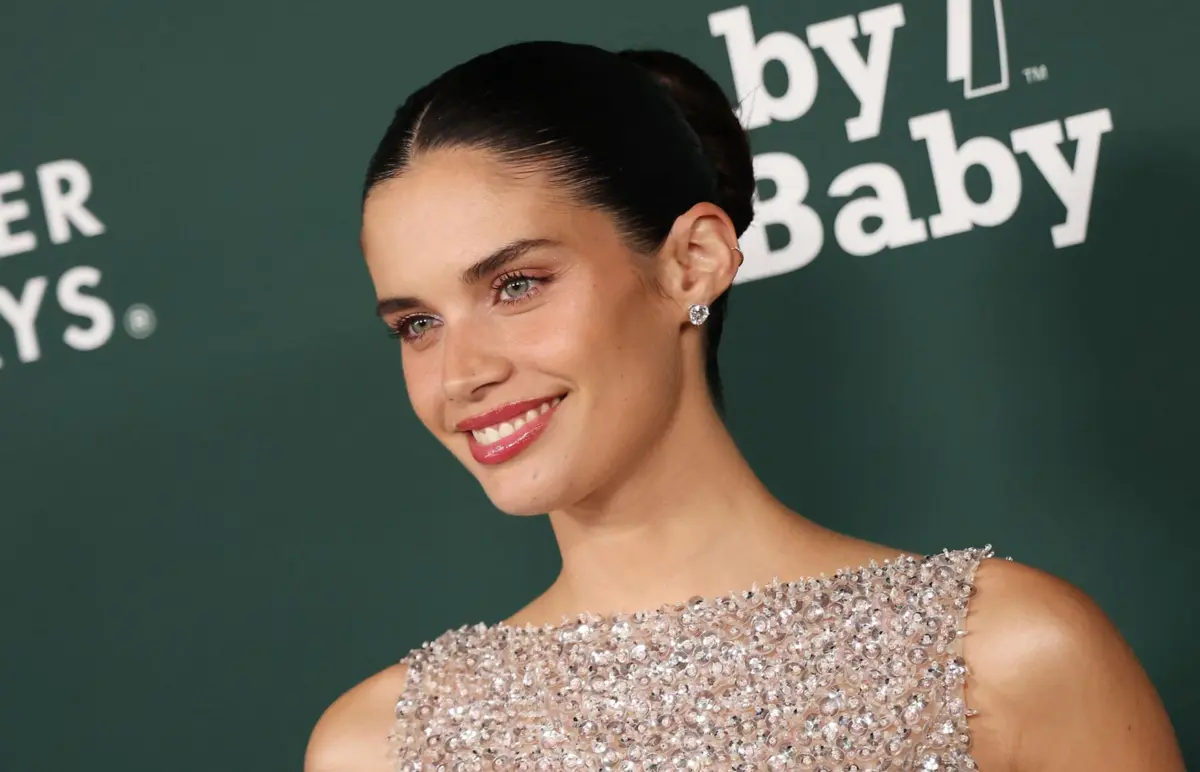 Sara Sampaio numa das suas mais recentes aparições públicas.