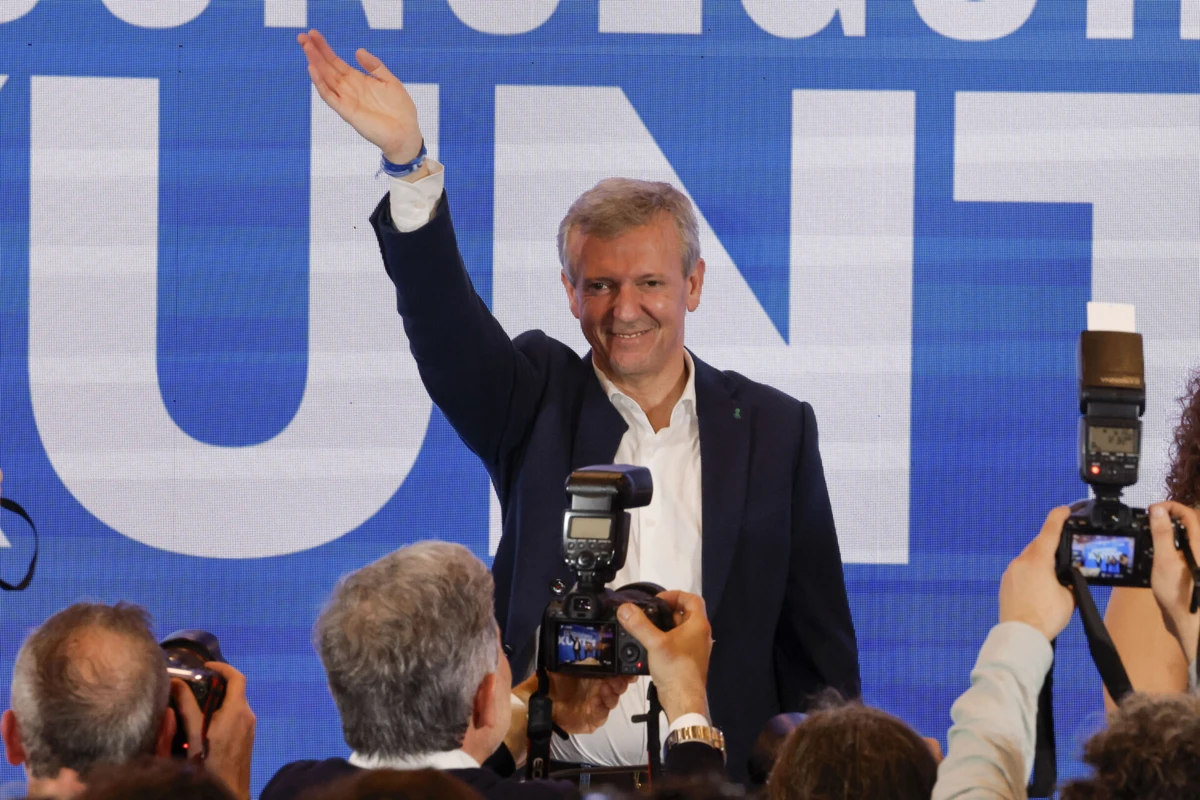 Partido Popular (PP), de Alfonso Rueda, vence as eleições autonómicas da Galiza com 47,41% dos votos