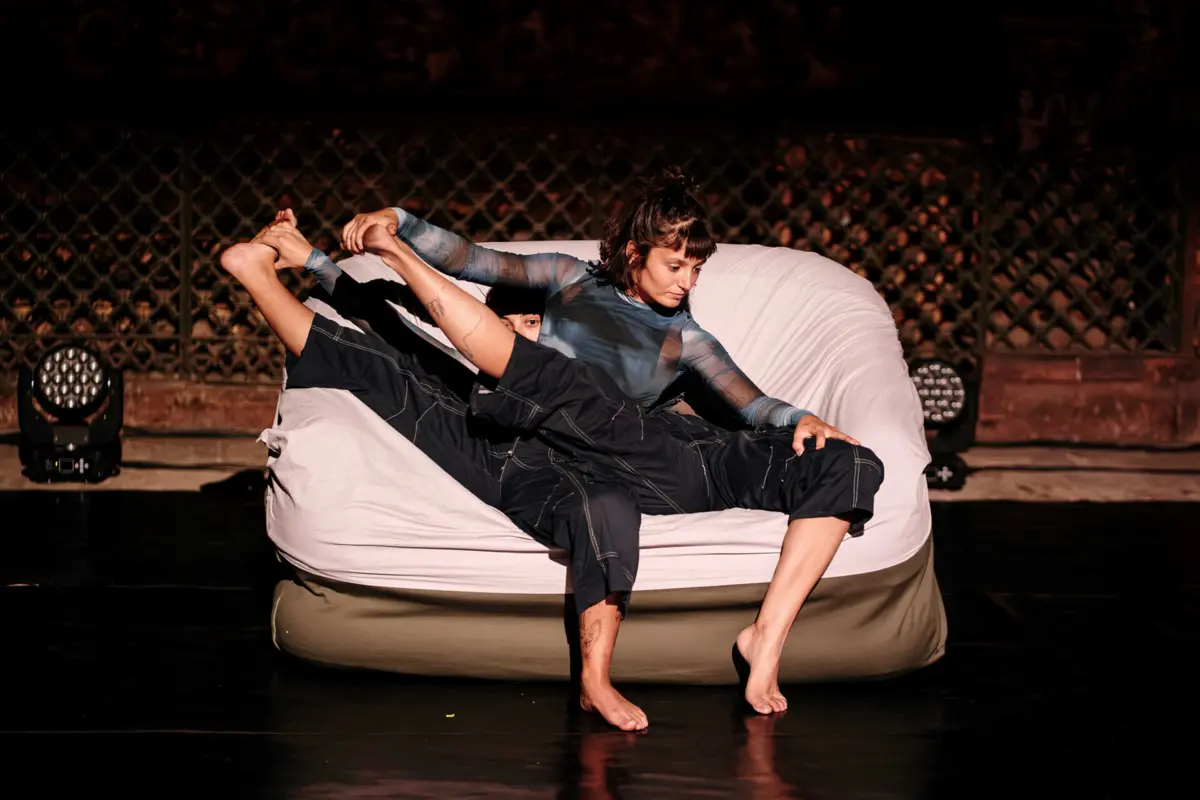 Um dos destaques da programação é a estreia da performance de acrobacia e dança Kairós