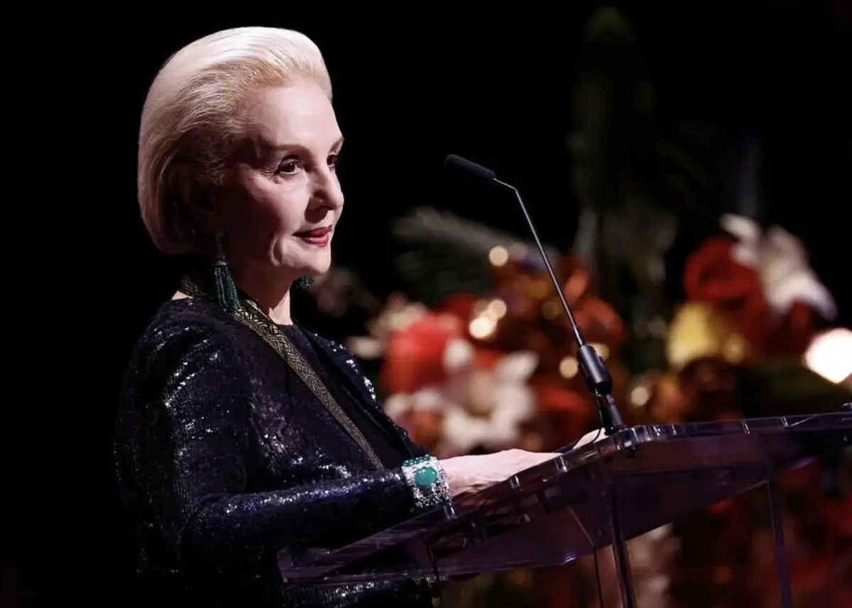 Carolina e Reinaldo Herrera foram casados durante 56 anos