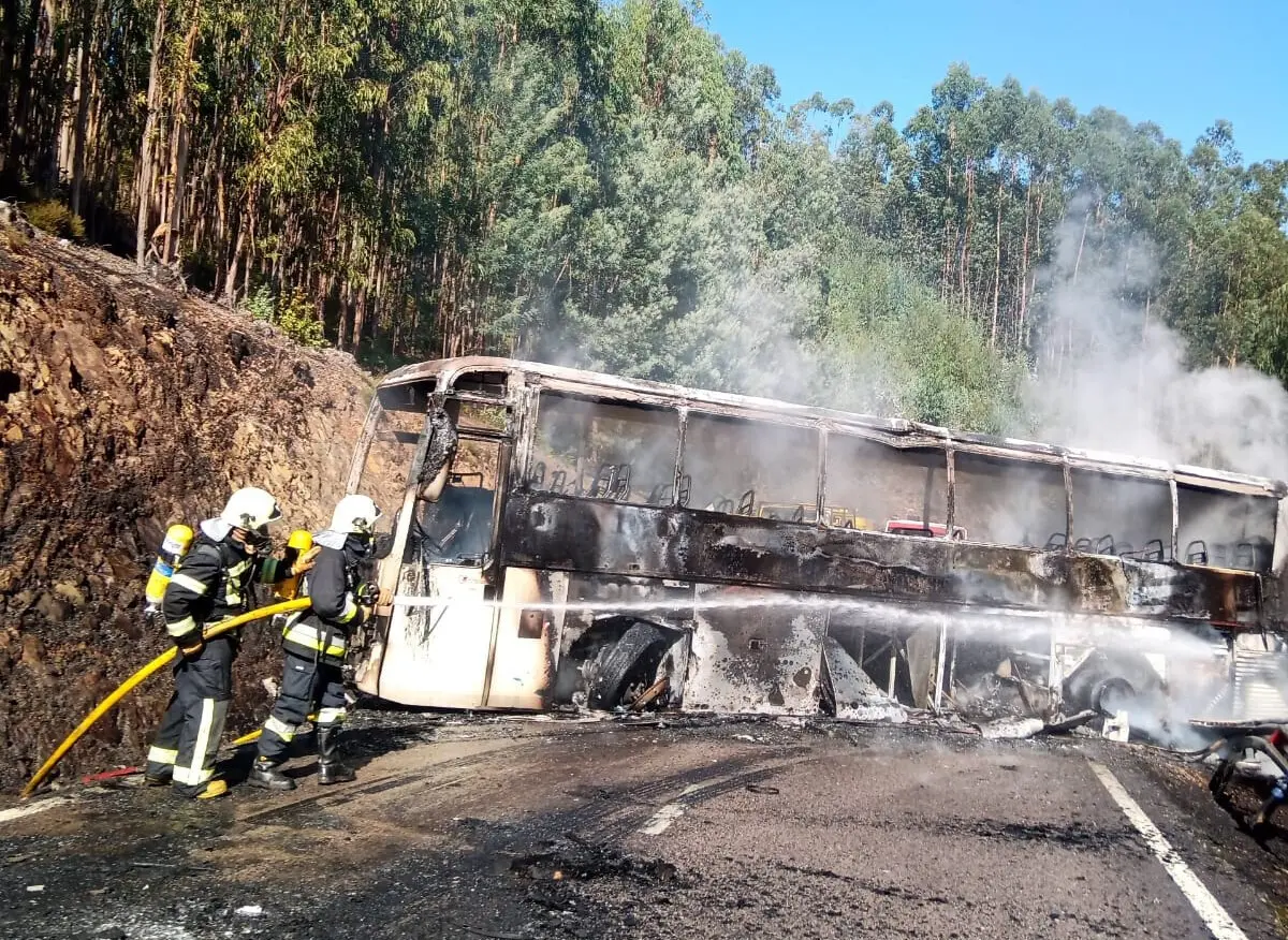 Incêndio alastrou à área florestal e foi apagado com a intervenção de 30 operacionais