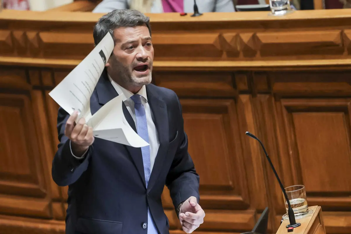 O líder do Chega, André Ventura