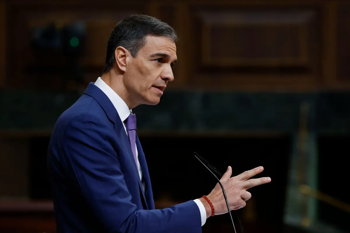 O primeiro-ministro de Espanha, Pedro Sánchez