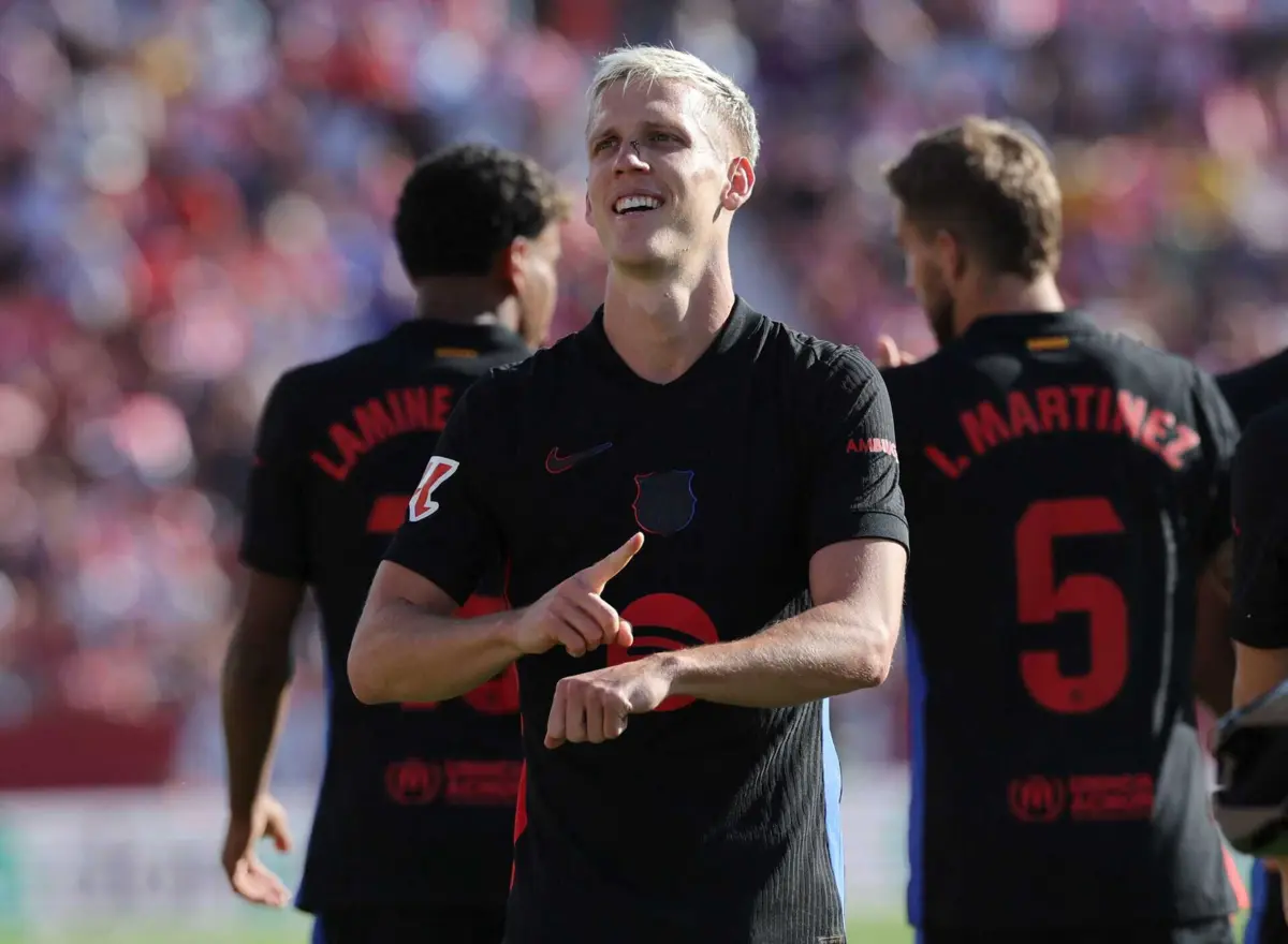 Dani Olmo, jogador do Barcelona