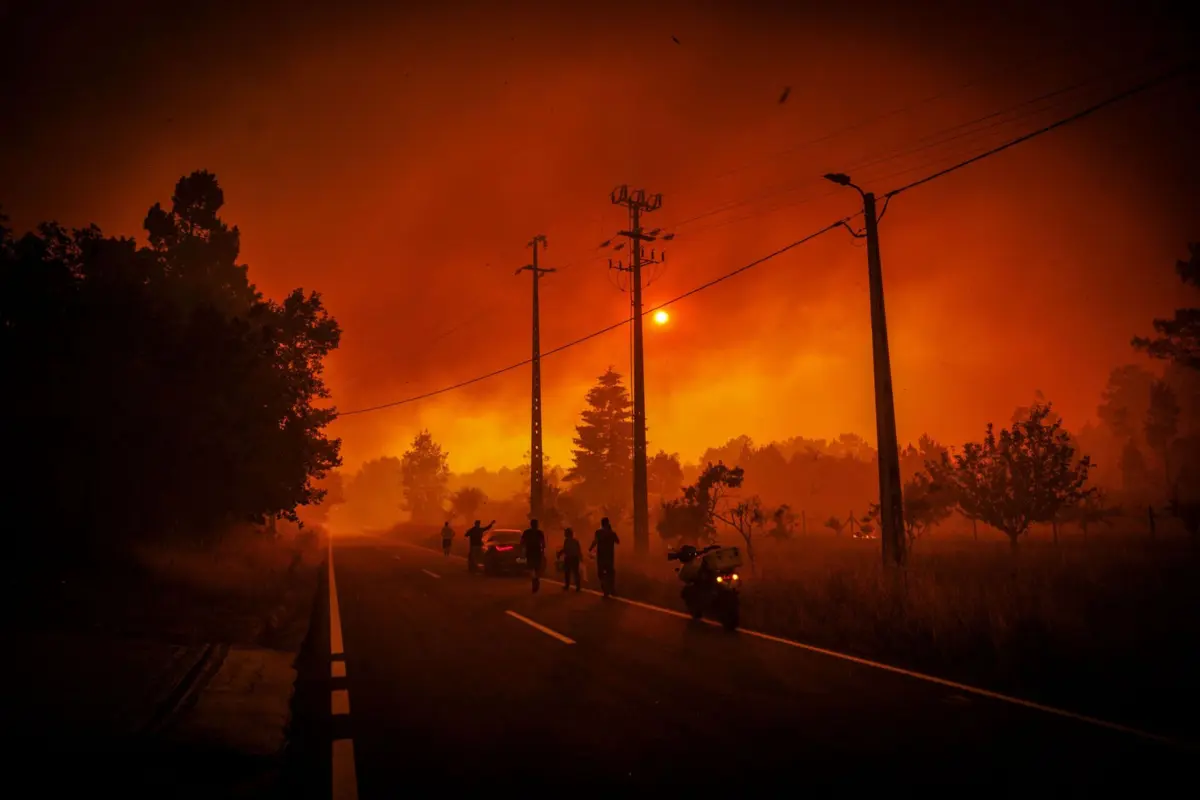 Imagem de contexto do artigo Autarca de Sátão diz que fogo em Águas Boas "foi uma calamidade"