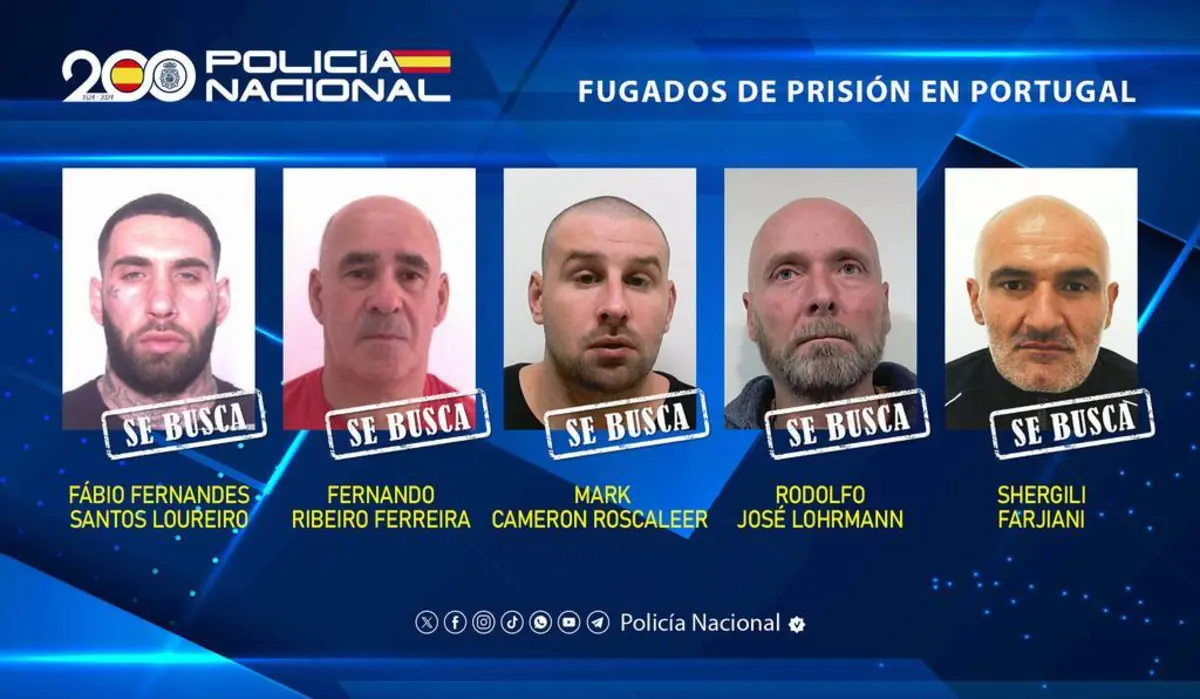 Polícia espanhola procura evadidos de Vale de Judeus