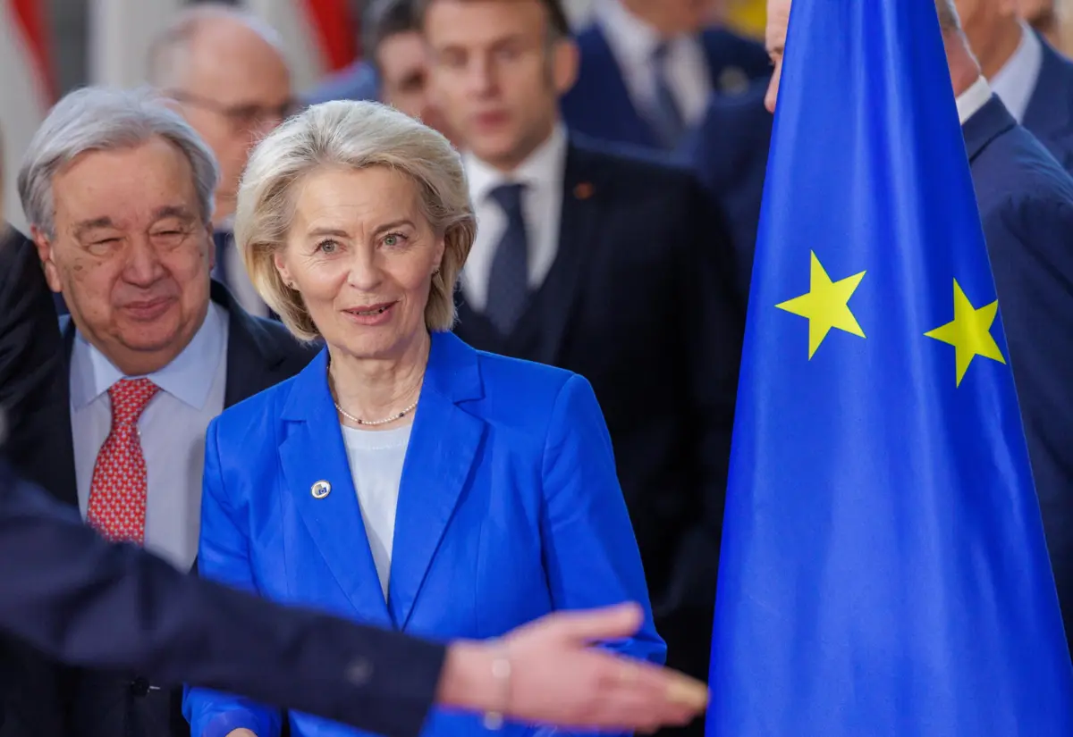 Ursula von der Leyen, presidente da Comissão Europeia