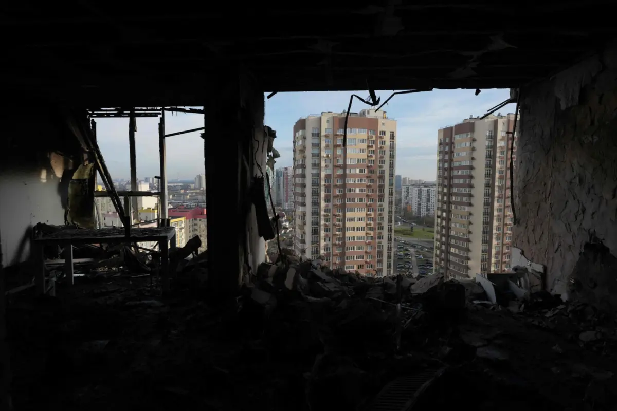 Imagem de contexto do artigo "Ataque massivo" a infraestruturas energéticas em Kiev