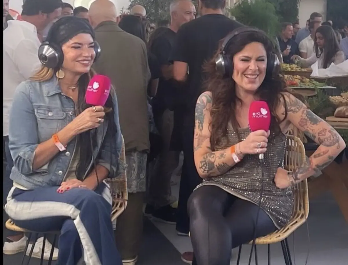 Bárbara Guimarães (esquerda) e Sónia Tavares (direita)