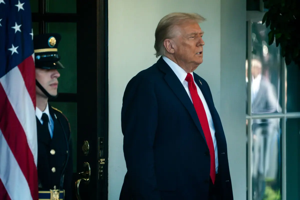 O presidente dos Estados Unidos, Donald Trump