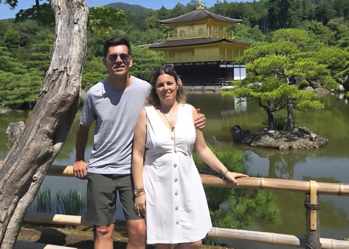 Radialista iniciou a viagem com a família em Osaka, mas está agora em Shirakawa-go