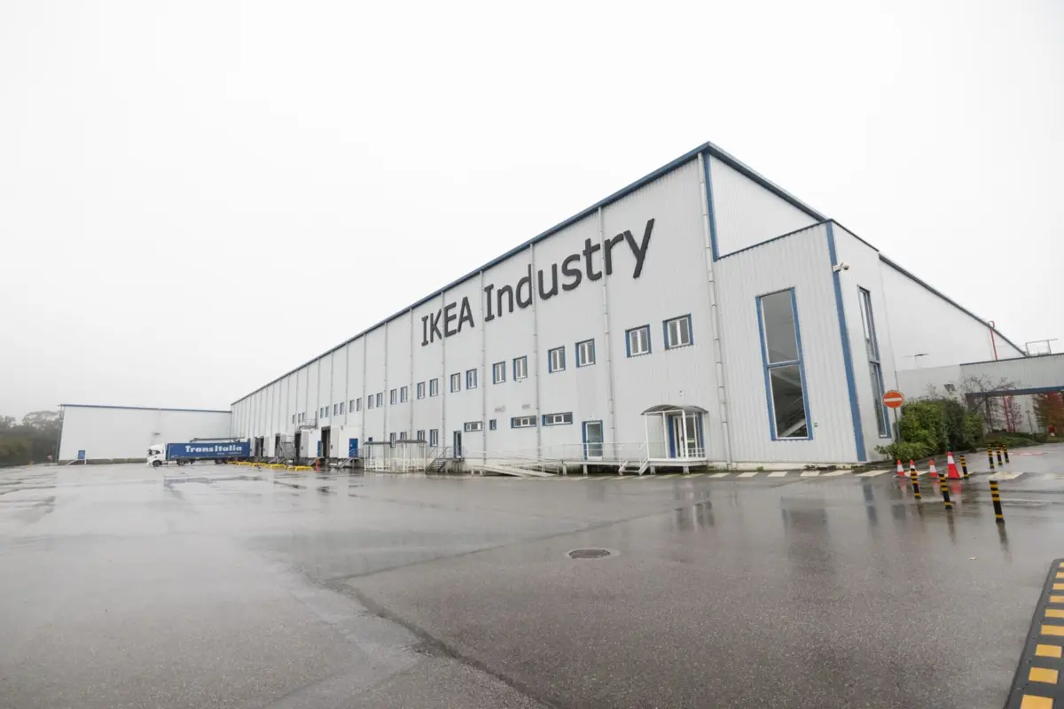 IKEA Industry situa-se em Paços de Ferreira