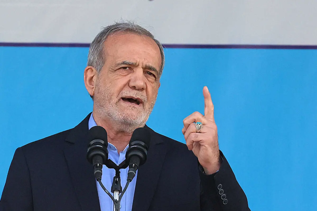 Presidente do Irão, Masoud Pezeshkian