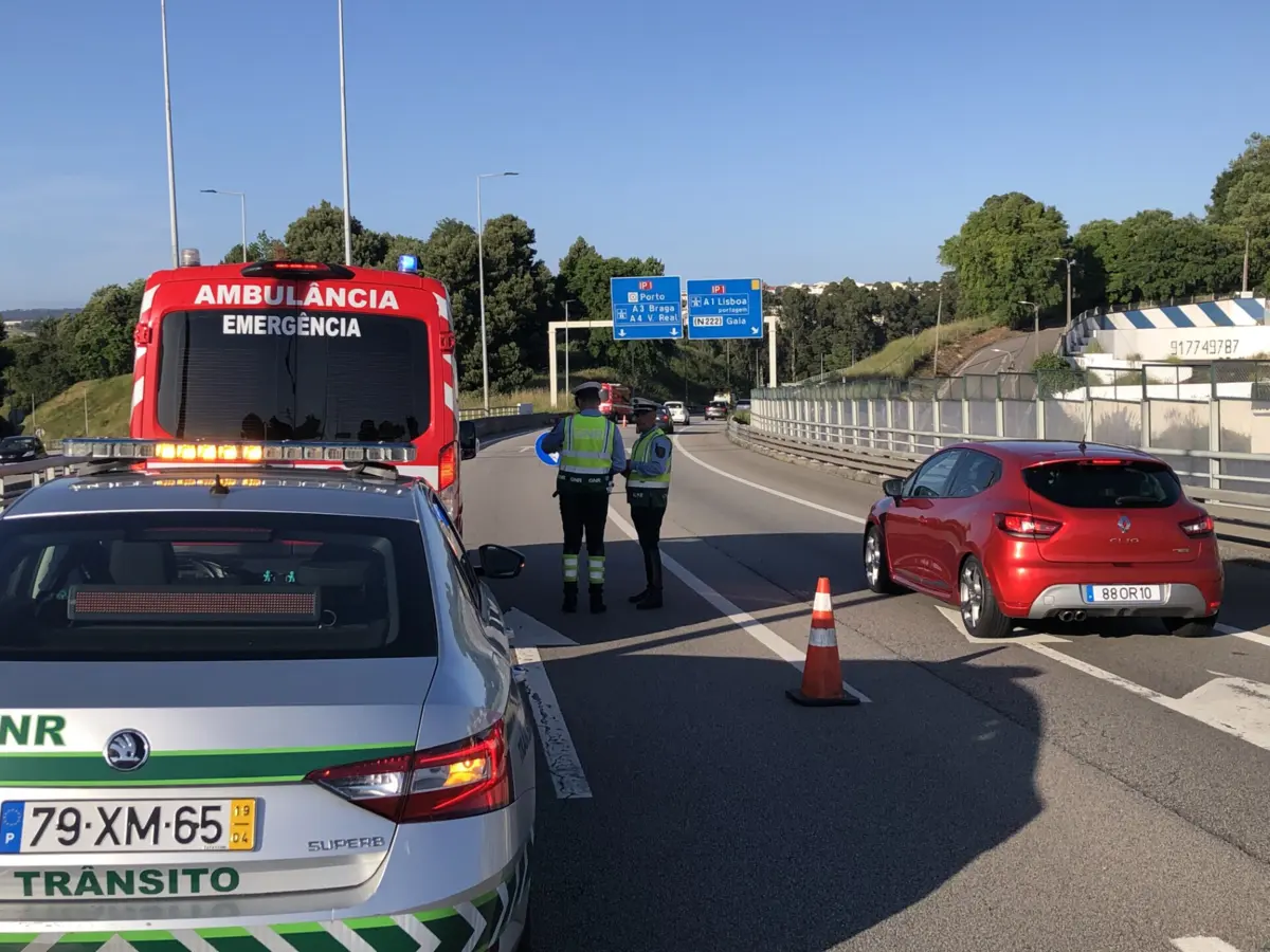Imagem de contexto do artigo Motociclista morre num despiste na A44 em Gaia