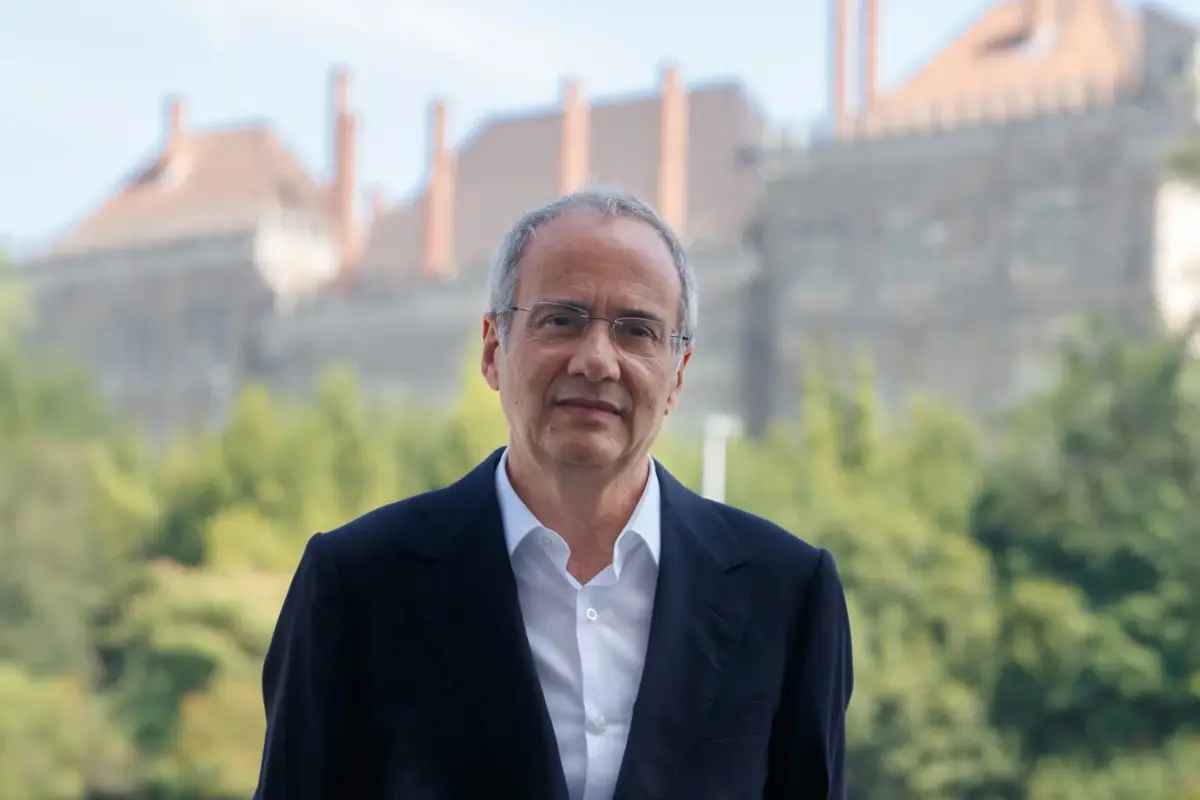 O presidente cessante da Câmara de Guimarães, Domingos Bragança