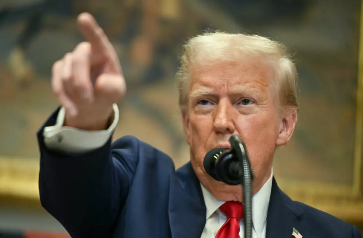 O presidente dos EUA, Donald Trump