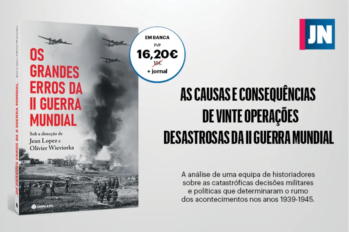 Imagem de contexto do artigo Não perca o livro "Os Grandes Erros da II Guerra Mundial"