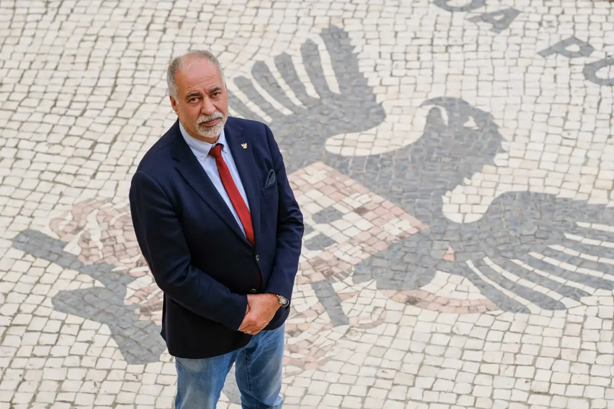 O presidente da Liga Portuguesa de Bombeiros, António Nunes