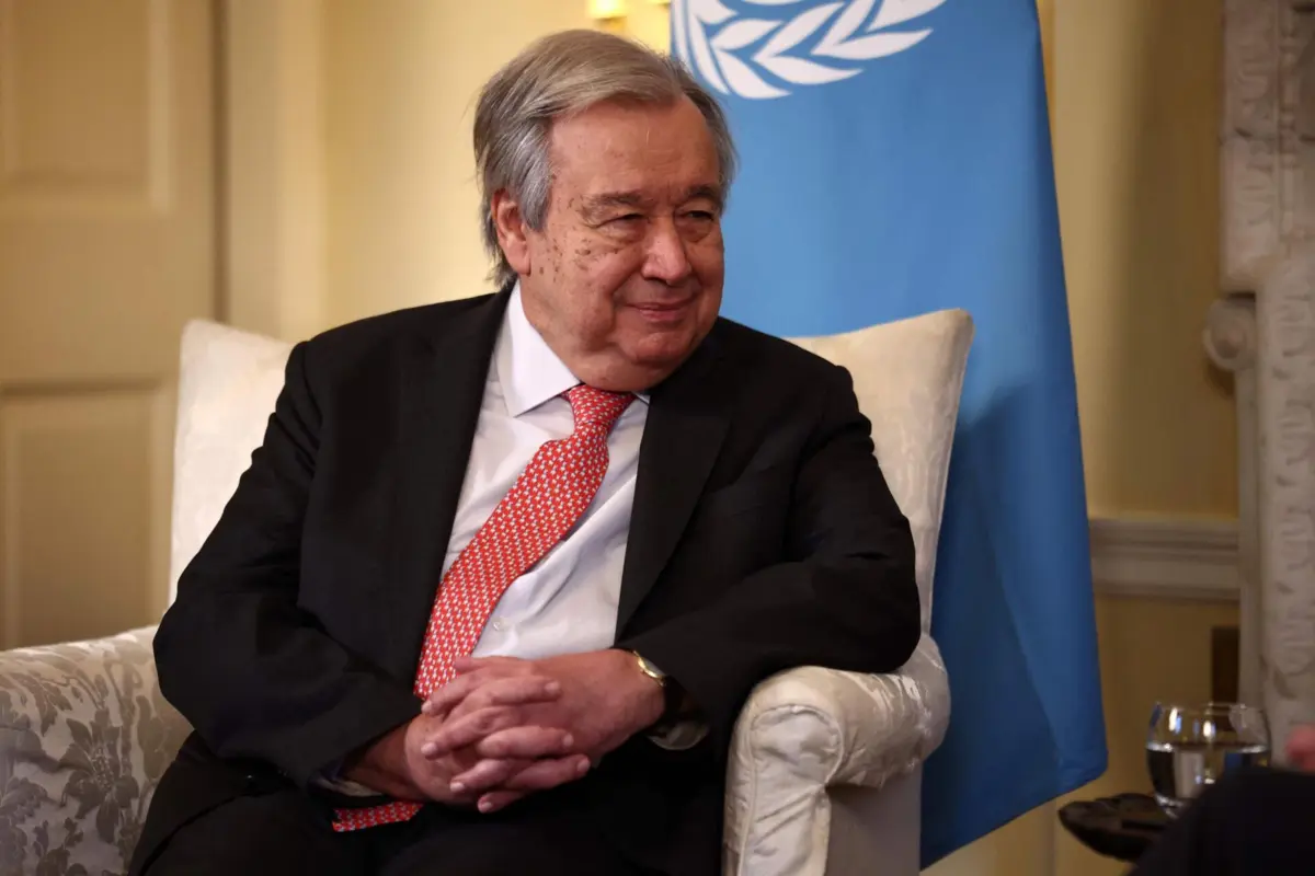 Imagem de contexto do artigo Guterres falta ao Fórum de Davos devido a "forte constipação"