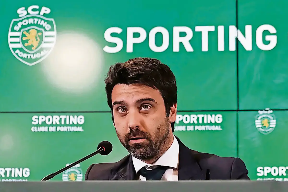 Lisboa, 04/03/2022 - Conferência de Imprensa de Frederico Varandas, no Estádio de Alvalade em Lisboa.
Francisco Salgado Zenha
( Álvaro Isidoro / Global Imagens )