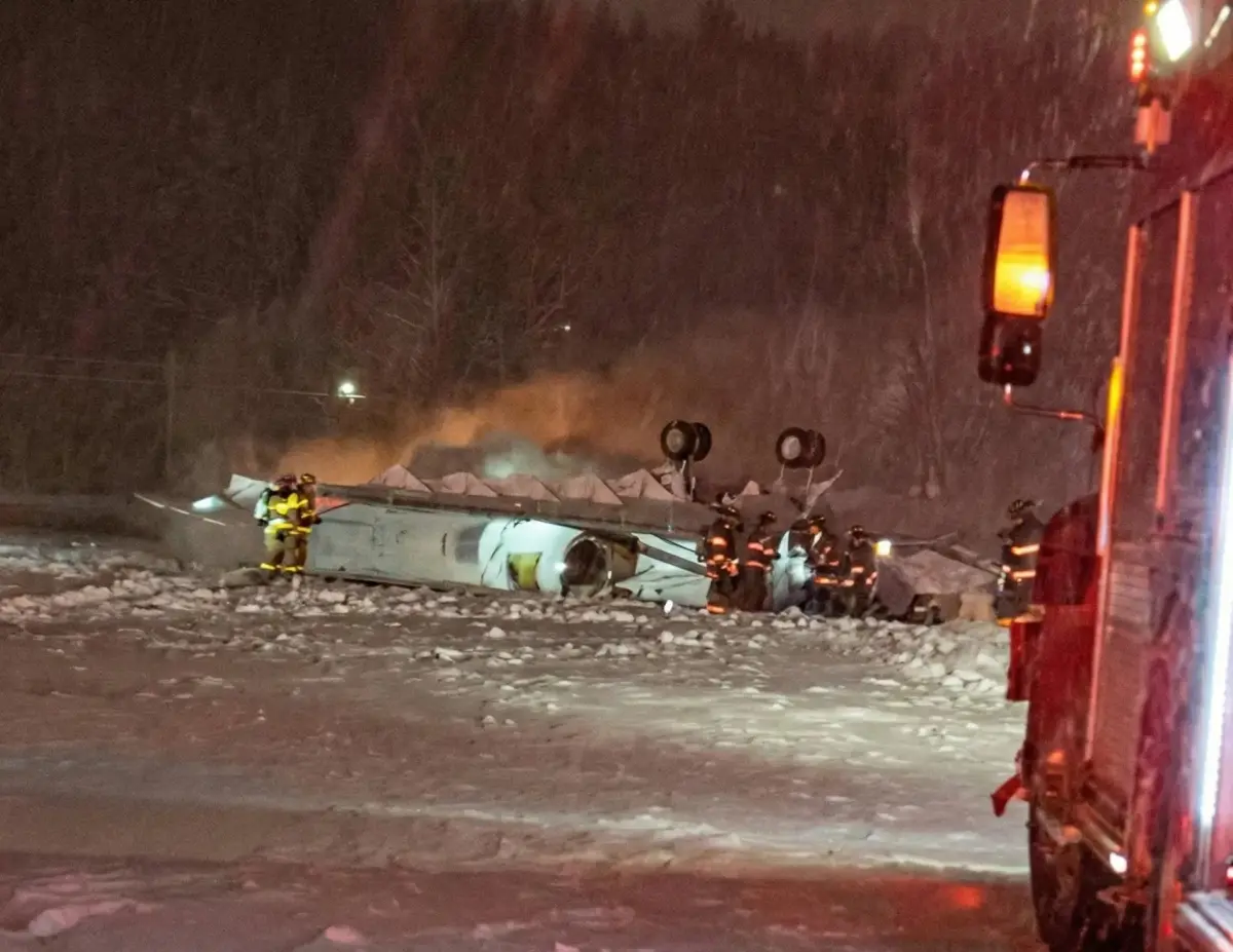Avião privado tinha oito pessoas a bordo