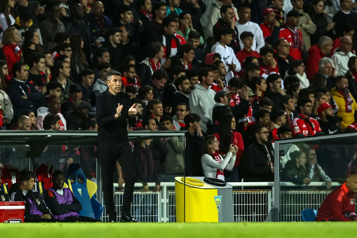 Bruno Lage, treinador do Benfica
