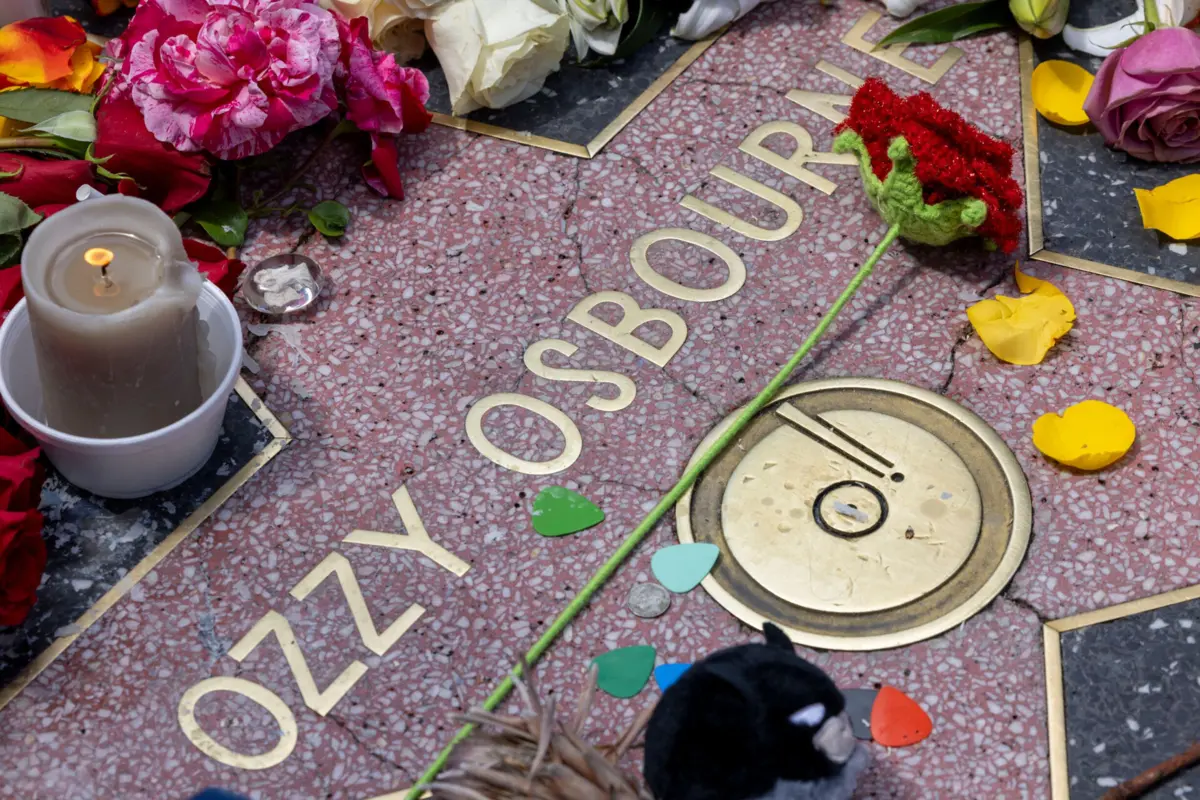 Ozzy Osbourne tinha 76 anos