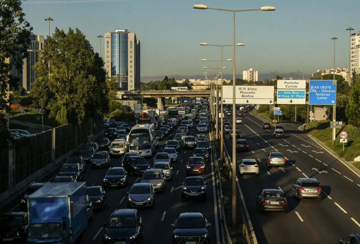 Trânsito na 2.ª Circular em Lisboa condicionado até junho de 2025 durante a noite